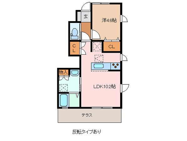 ヒラソールの物件間取画像